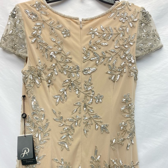 Adrianna Papell short sleeve sheath dress - Picture 5 of 7